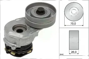 1.7 CDTI Tendicinghia multirighe OPEL COMBO C INA