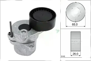 CLS 220, CLS 250 Napcz paska klinowego wielorowkowego MERCEDES-BENZ CLS C218 INA