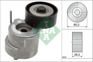 1.6 D Napcz paska klinowego wielorowkowego FIAT 500L INA
