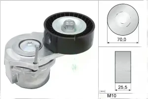 1.7 CDTI Napcz paska klinowego wielorowkowego OPEL ASTRA J INA
