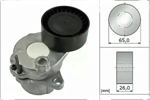 C 220, C 180, C 250, C 200 Napcz paska klinowego wielorowkowego MERCEDES-BENZ KLASA C W204 INA