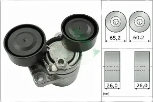530 d, M 550, 535 d Tendicinghia multirighe BMW 5 F10 INA