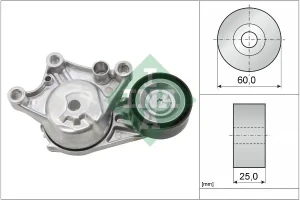 1.6, 1.6 HDi Napcz paska klinowego wielorowkowego CITROËN DS INA
