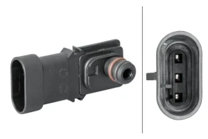 1.2 16V, 1.2 LPG Czujnik ciśnienia w kolektorze map sensor RENAULT CLIO IV HELLA