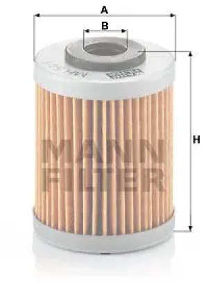 Filtr oleju KTM SX MANN-FILTER