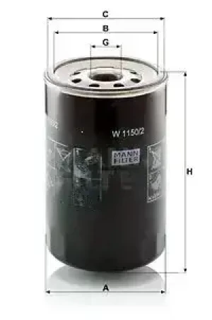 Filtr oleju FIAT 66 MANN-FILTER