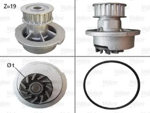 1.6 i, 1.4 Si OPEL ASTRA F Pompa wody Pompa wody VALEO