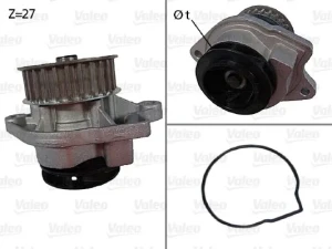 1.0, 1.4 VW LUPO I Pompa wody Pompa wody VALEO