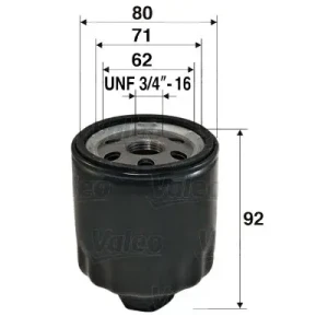 Filtr oleju VW LUPO I VALEO