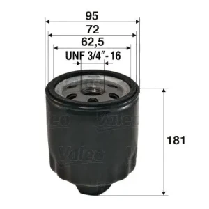 Filtr oleju VW TRANSPORTER T4 VALEO
