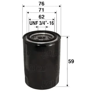 Filtr oleju FIAT CINQUECENTO VALEO