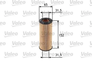Filtr oleju BMW 5 E61 VALEO