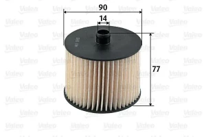 2.0 D Filtr paliwa VOLVO C70 II VALEO