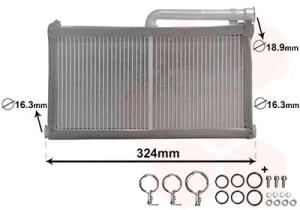 Nagrzewnica AUDI A6 C6 VAN WEZEL