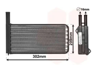 Nagrzewnica FORD ORION III VAN WEZEL