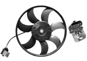 Kühlerventilator OPEL ZAFIRA A 2.0 OPC VAN WEZEL