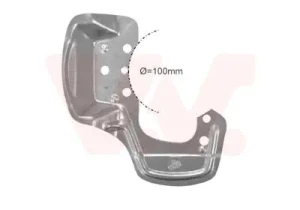 Osłona tarczy hamulcowej OPEL CORSA B Kombi (S93) VAN WEZEL