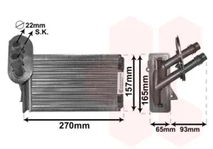 58006173 VAN WEZEL Nagrzewnica