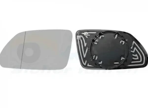 Szkło wkład lusterka podgrzewane VW POLO VAN WEZEL