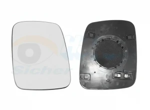 Szkło wkład lusterka podgrzewane płaskie VW TRANSPORTER IV VAN WEZEL