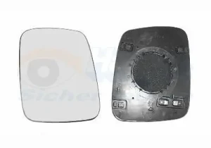 Szkło wkład lusterka wypukłe podgrzewane VW TRANSPORTER IV VAN WEZEL