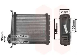 59006085 VAN WEZEL Nagrzewnica
