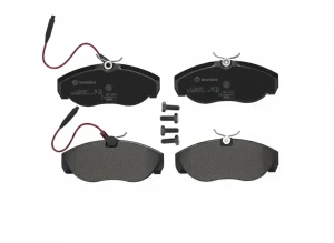 P 23 068 BREMBO Klocki hamulcowe przód z czujnikiem