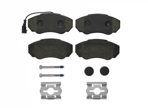 Klocki hamulcowe przód z czujnikiem CITROËN JUMPER BREMBO