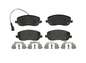P 23 100 BREMBO Klocki hamulcowe przód z czujnikiem