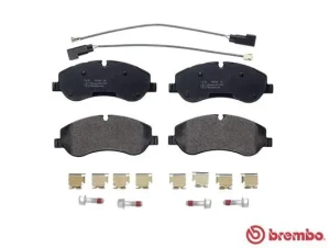 Klocki hamulcowe przód z czujnikiem FORD TRANSIT CUSTOM BREMBO