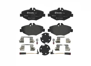 Klocki hamulcowe przód z czujnikiem MERCEDES-BENZ W211 BREMBO
