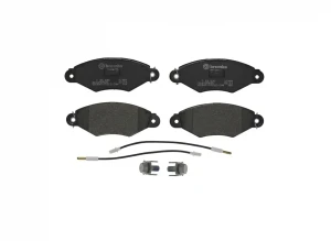 Klocki hamulcowe przód z czujnikiem NISSAN KUBISTAR BREMBO