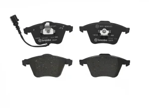 Klocki hamulcowe przód z czujnikiem SKODA SUPERB 2 BREMBO