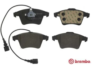 Klocki hamulcowe przód z czujnikiem VW TOUAREG I BREMBO