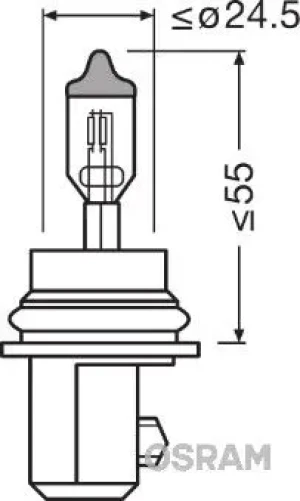 Żarówka hb5 OSRAM 9007