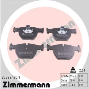 23397.190.1 ZIMMERMANN Klocki hamulcowe przód