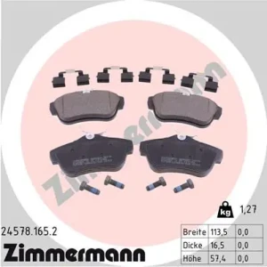 Klocki hamulcowe tył PEUGEOT EXPERT TEPEE (VF3X_) ZIMMERMANN