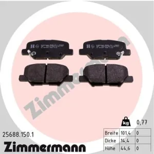 Klocki hamulcowe tył PEUGEOT 4008 ZIMMERMANN