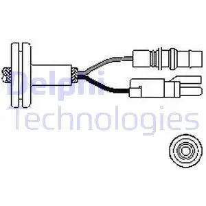 ES10258-12B1 DELPHI Sonda lambda ogrzewana regulacyjna