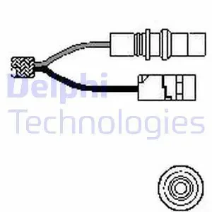 300, 220 CE, 320 CE Sonda lambda ogrzewana regulacyjna MERCEDES-BENZ 124 C124 DELPHI
