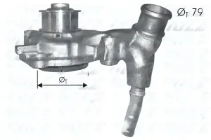 1.8 TD FORD MONDEO I Wasserpumpe Wasserpumpe DOLZ