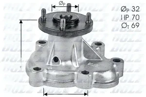 1.7 D OPEL COMBO B Pompa acqua Pompa acqua DOLZ