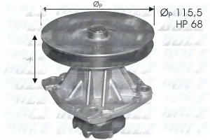1.1, 70 S, 60 1.1, 55 1.1, 50 1.1, 70 1.3, 1.4, 70 i.e. FIAT UNO Pompa wody Pompa wody DOLZ