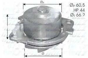 1.4 12V LANCIA Y Pompa wody Pompa wody DOLZ