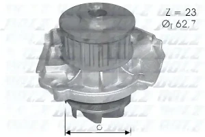 1.2 16V LANCIA Y Pompa acqua Pompa acqua DOLZ