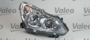 043375 VALEO Reflektor lampa lewa z silniczkiem do regulacji z żarówką