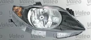 Reflektor lampa lewa z silniczkiem do regulacji SEAT IBIZA IV VALEO