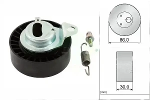 1.8 i, 1.6 i Zahnriemen-spannrolle FORD ORION III INA