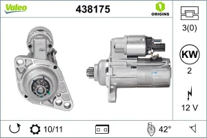 1.4 TSI VW PASSAT B7 Rozrusznik VALEO