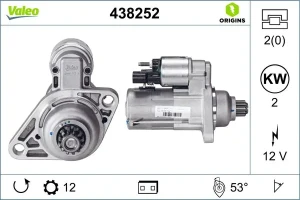 1.6 TDI AUDI A1 Rozrusznik VALEO